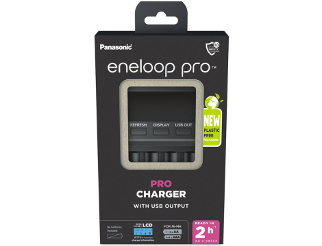 Charger PANASONIC ENELOOP CC65 LCD