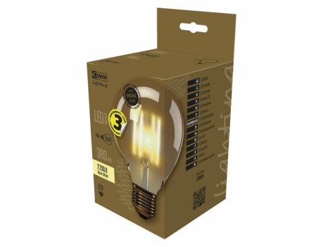 Żarówka EMOS Z74304 LED VNT G95 4W E27 - 3