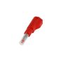 Wtyk bananowy Amass 25.450.1 RED - 2