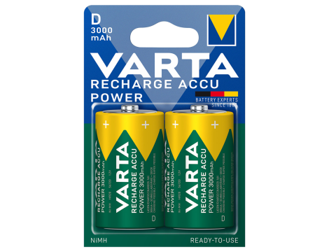 Rechargeable battery R20 3000mAh VARTA