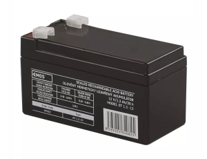 AGM battery 12V/1,3Ah B9652 EMOS AGM battery 12V/1,3Ah B9652 EMOS