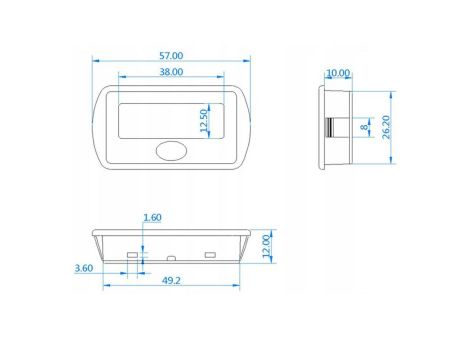 Battery capacity Voltage  LCD LY7 - 4