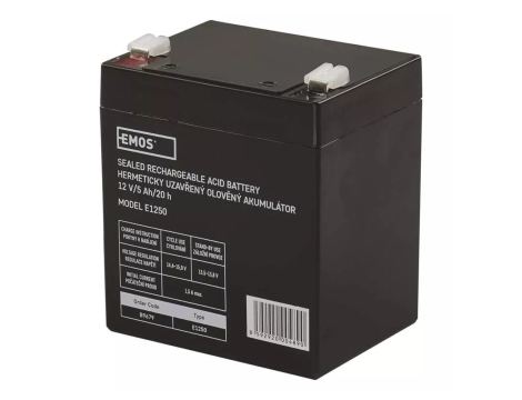 AGM battery 12V/5Ah EMOS