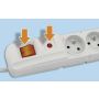 Extension cord PP F5 1,5M GREY EMOS P53912 - 3