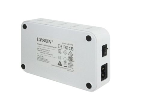 LVSUN USB Charger LS-5UWT WHITE/WHITE - 3