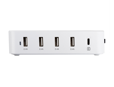 LVSUN USB Charger LS-5UWT WHITE/WHITE - 5