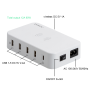 LVSUN USB Charger LS-5UWT WHITE/WHITE - 7