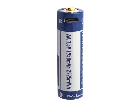 KP ICR14500-195PCM 1950mAh Li-ION m-USB