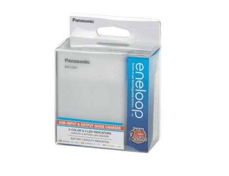 Charger PANASONIC ENELOOP BQ-CC87USB + 4xR6 - 6