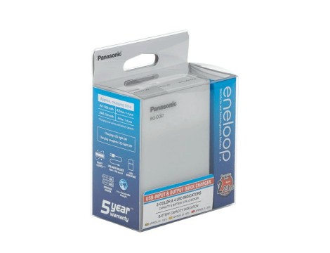 Charger PANASONIC ENELOOP BQ-CC87USB + 4xR6 - 7