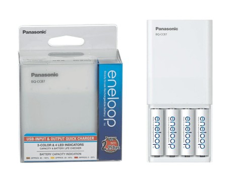 Charger PANASONIC ENELOOP BQ-CC87USB + 4xR6