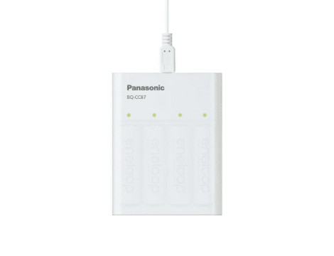 Charger PANASONIC ENELOOP BQ-CC87USB + 4xR6 - 5