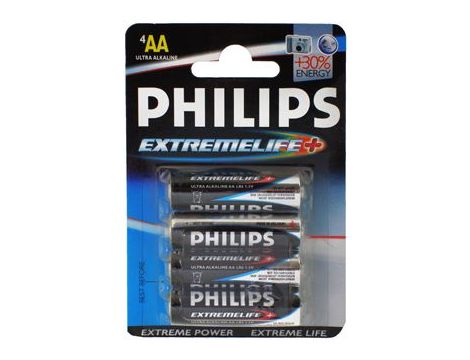 Bateria alk. LR6 PHILIPS ULTRA  B4 - 3