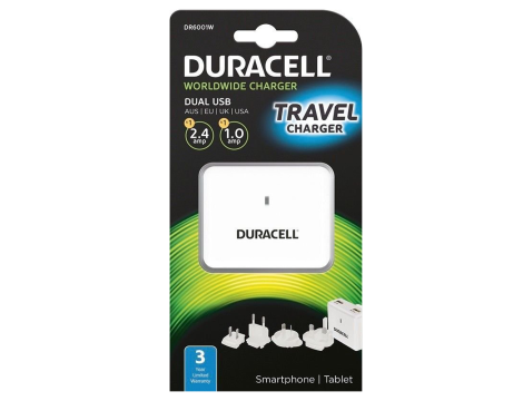 Ładowarka DURACELL 5V DR6001W