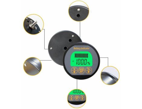 TR16H battery voltage LCD indicator - 7