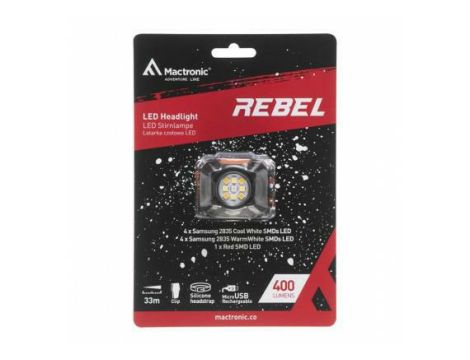 Latarka MacTronic REBEL AHL0061 400lm, - 3