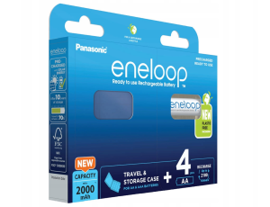 Panasonic Eneloop R6/AA 2000 B4+BOX - 2