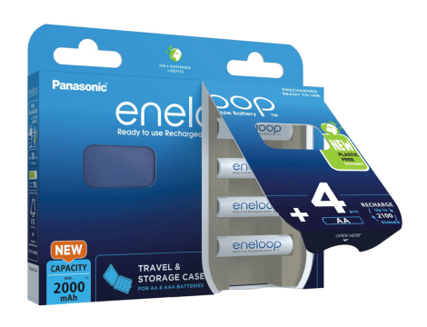 Panasonic Eneloop R6/AA 2000 B4+BOX - 3