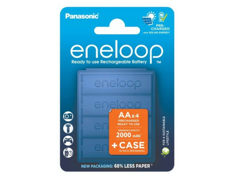 Panasonic Eneloop R6/AA 2000 B4+BOX