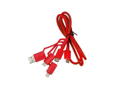 Przewód XTAR PDC-3 USB RED 3A 10Gbps