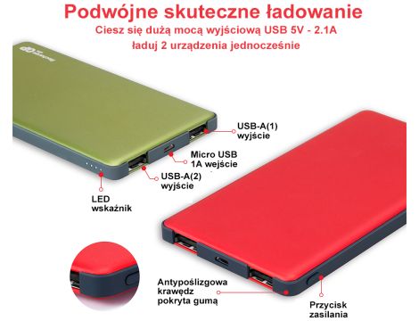 Power Bank GPMP05MAG 5000mAh GP - 13