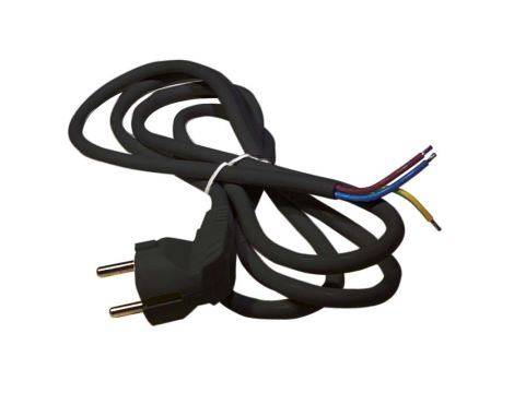 Power cable 3*1,5-H05VV-F 2m BLACK S18322 - 2