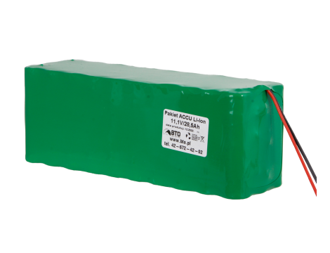 Battery pack Li-Ion 18650 11.1V 28,5Ah 3S10P