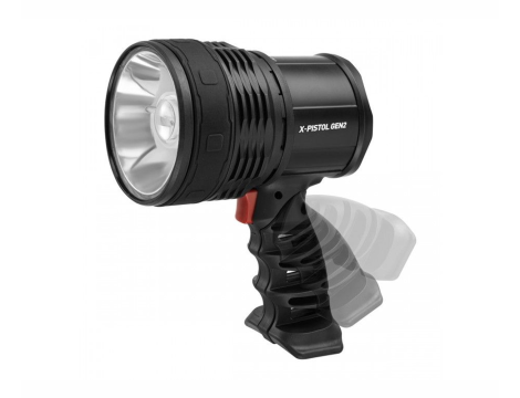 Rechargeable searchlight X-PISTOL PSL0022 GEN2 MacTronic - 3