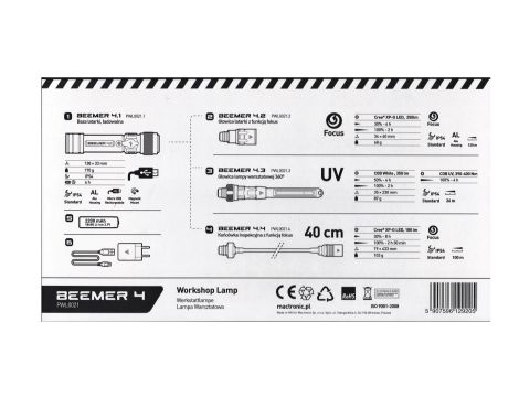 Latarka MacTronic Beemer PWL0021 4.1 - 12