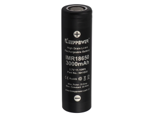 KEEPPOWER IMR18650 3000mAh 3,7V KEEPPOWER IMR18650 3000mAh 3,7V