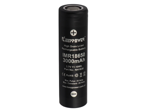 KP IMR18650 3000mAh Li-ION