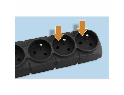 Surge Protection 8 sockets 1,5m EMOS P53899 - 5