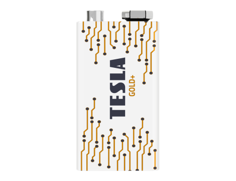 Alkaline battery  6LR61 TESLA GOLD+ B1 9V - 2