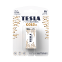 Alkaline battery  6LR61 TESLA GOLD+ B1 9V