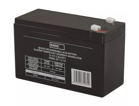 AGM battery 12V/7,2Ah EMOS B9654