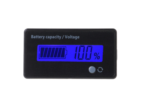 Battery capacity Voltage  LCD 8-70V