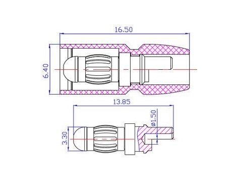 Amass SH3.5-M connector - 12