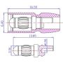 Amass SH3.5-M connector - 12