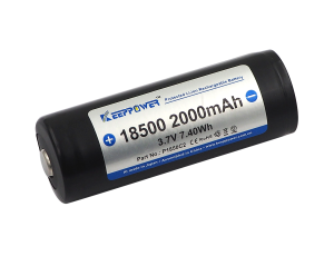 KP ICR18500-200PCM 2000mAh Li-ION (c2) - image 2