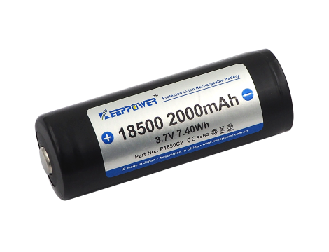 KEEPPOWER ICR18500-200PCM 2000mAh Li-ION - 2