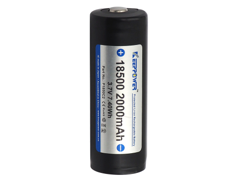 KP ICR18500-200PCM 2000mAh Li-ION (c2)