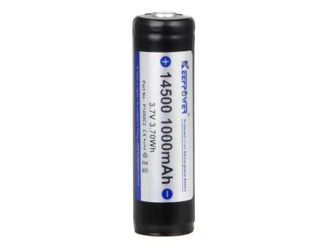 KEEPPOWER ICR14500-100PCM 1000mAh  AA Li-ION