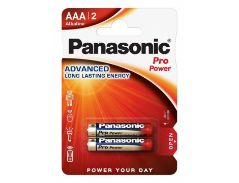 Bateria alk. LR03 PANASONIC Pro Power B2