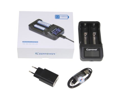 Ładowarka KeepPower L2 PLUS LCD Charger - 7