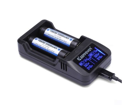 Ładowarka KeepPower L2 PLUS LCD Charger - 8