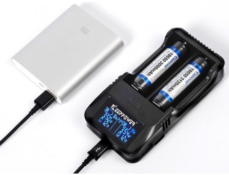 Ładowarka KeepPower L2 PLUS LCD Charger - 11