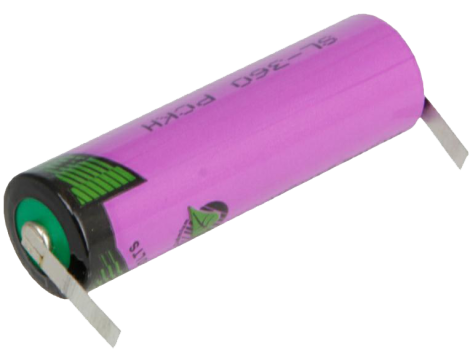 Lithium battery SL360/T 2400mAh TADIRAN AA - 5