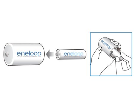 Panasonic Eneloop Adapter R20 - 3