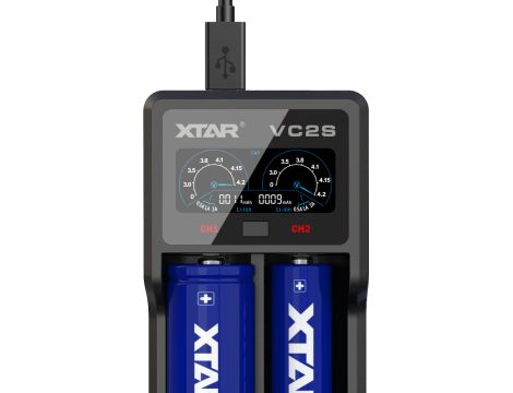 Charger XTAR VC2S 10440/26650 - 4