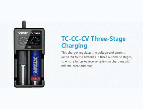 Charger XTAR VC2S 10440/26650 - 21